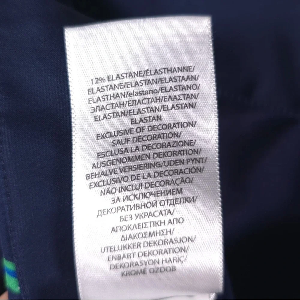 POLO RALPH LAUREN Navy BEACH-PRINT Golf‎ Tennis SKORT Size 2